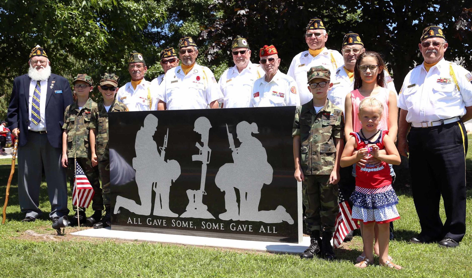 Biglerville Legion unveils memorial